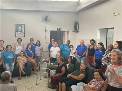 Secretaria de Assist&#234;ncia Social promoveu um caf&#233; especial para os idosos da Institui&#231;&#227;o de Longa Pe